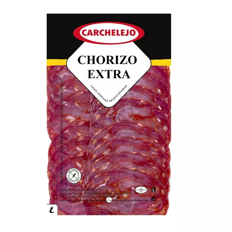 Chorizo hiszpańskie plastry 100g