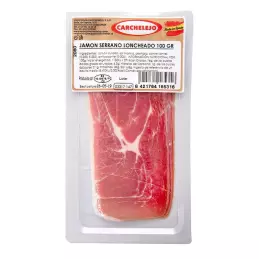 Szynka Jamon Serrano w plastrach paczka100g