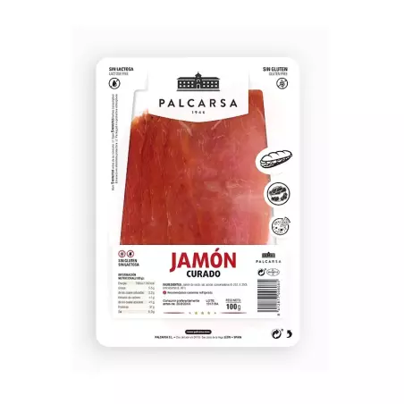 Jamon CURADO POLCARSA  w plasterkach 100g