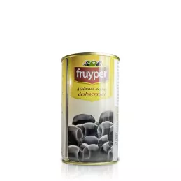 Hiszpańskie oliwki czarne bez pestek puszka 370ml