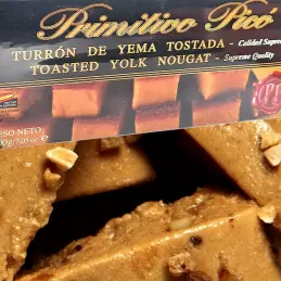 Hiszpański tradycyjny Turron miękki yema tostada 200g