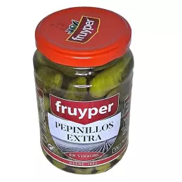 Og&oacute;rki korniszonki w zalewie vinagre słoik 340g