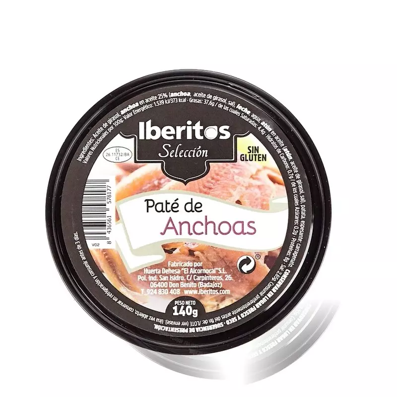 Pasztet z anchois, delikatny krem z sardeli.