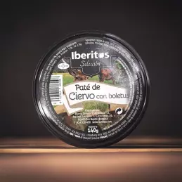Hiszpański oryginalny pasztet z jelenia z borowikami