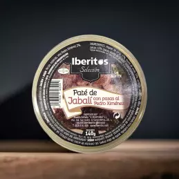Hiszpański oryginalny pasztet z dzika z rodzynkami