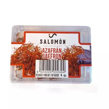 Prawdziwy oryginalny szafran hiszpański nitki 1g