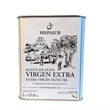 Hiszpańska oryginalna oliwa extra Virgin Arbequina w puszce 2l