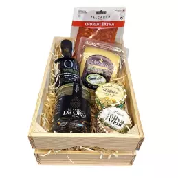 Świąteczny zestaw prezentowy z hiszpańskim jedzeniem