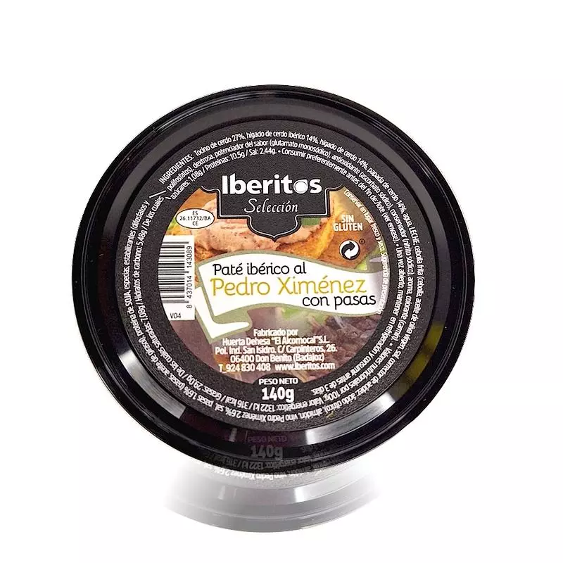 Hiszpański pasztet wieprzowy z dodatkiem Pedro Ximenez i rodzynek