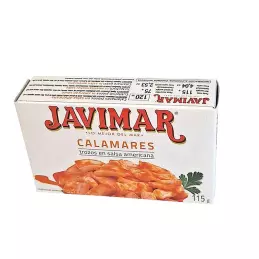 Hiszpańskie kalmary w sosie amerykańskim konserwy rybne z Hiszpanii