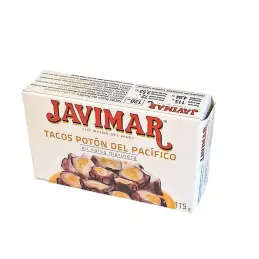 Hiszpańskie owoce morza kawałki kałamarnicy pacyficznej w sosie marine