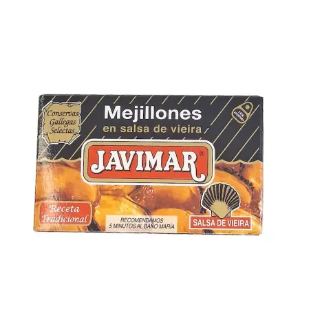 Małże z Hiszpanii w sosie przegrzebk&oacute;w (salsa vieira)