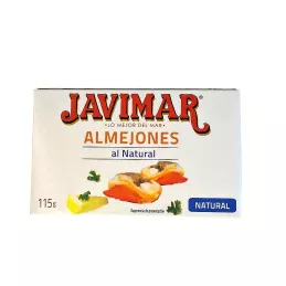 Hiszpańskie owoce morza małże naturalne puszka 115g