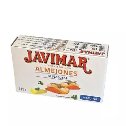 Hiszpańskie owoce morza małże naturalne puszka 115g