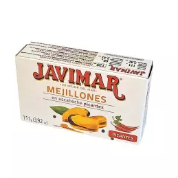 Hiszpańskie małże marynowane w zalewie pikantnej escabeche