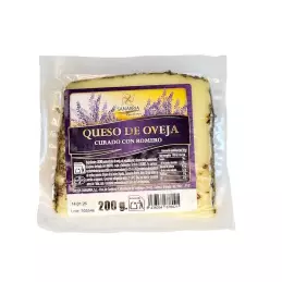 Hiszpański ser owczy z rozmarynem 200g SANABRIA