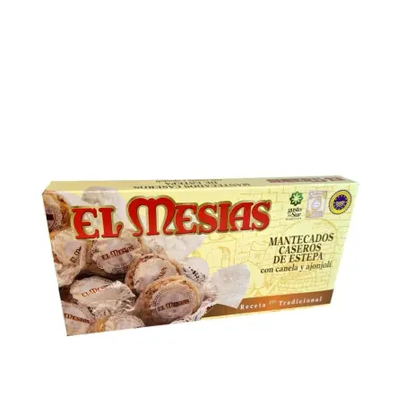 Hiszpańskie tradycyjne ciastka mantecados caseros 160g