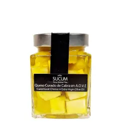 Oryginalny ser kozi twardy w oliwie z oliwek extra virgin