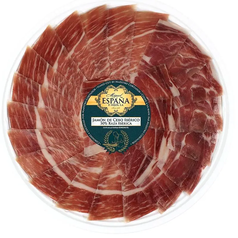 Szynka Jamon Iberico ręcznie krojona