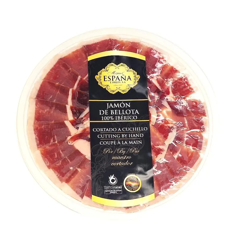 Jamon IBERICO talerz cięty ręcznie