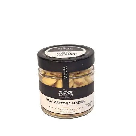 Hiszpańskie oryginalne migdały naturalne Marcona  słoik 150g