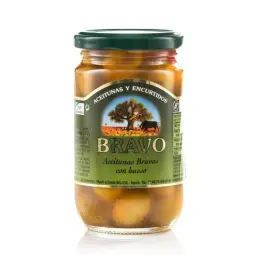 BRAVO oliwki pikantne BRAVAS - słoik 170g