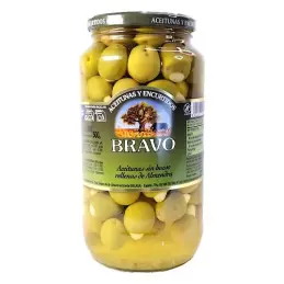 Oliwki BRAVO nadziewane migdałami słoik 500g