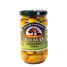 BRAVO oliwki pikantne BRAVAS - słoik 170g