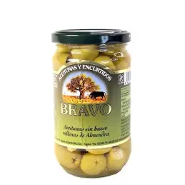 BRAVO oliwki z migdałami - słoik 170 g