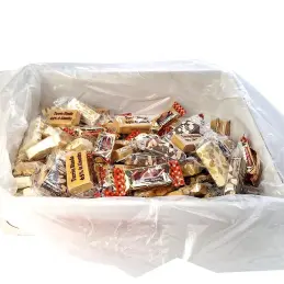 Turrones mieszanka r&oacute;żnych rodzaj&oacute;w nugat&oacute;w turron.