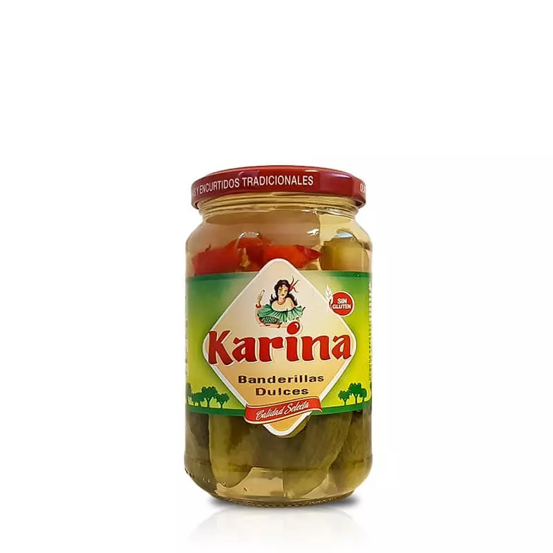 Hiszpańskie koreczki warzywne z oliwkami na słodko banderillas