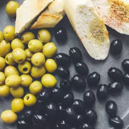 Hiszpańskie czarne oliwki bez pestek Karina w puszce 370ml