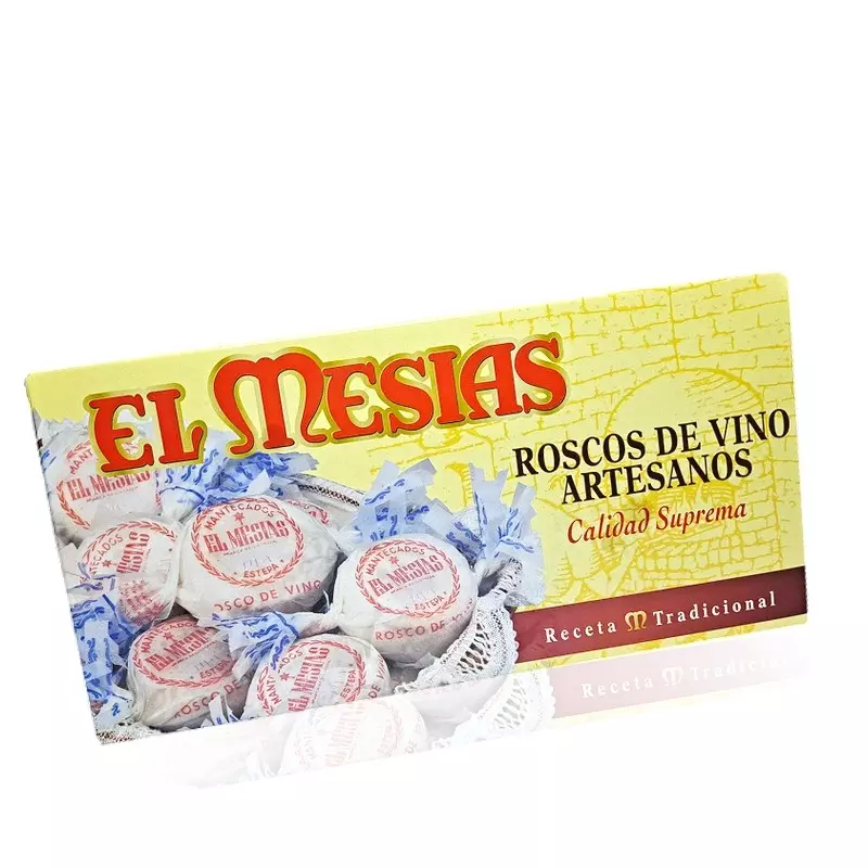 hiszpańskie oryginalne ciastka z dodatkiem wina i migdał&oacute;w 150g