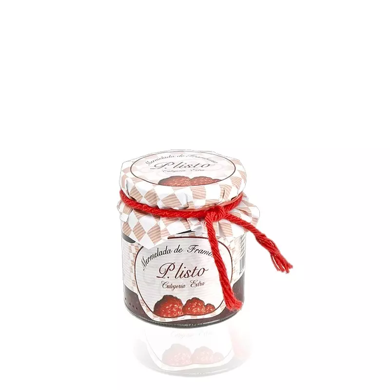 Hiszpański prawdziwy dżem z malin ręcznie robiony w słoiku 210g