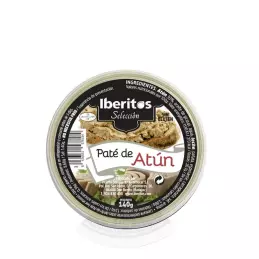 Hiszpański delikatesowy pasztet z tuńczyka puszka 140g