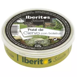Hiszpański oryginalny pasztet z jelenia z borowikami