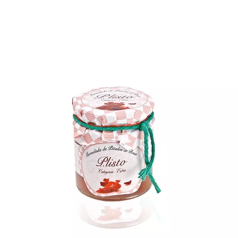 Hiszpański oryginalny dżem z płatk&oacute;w r&oacute;ży ręcznie robiony słoik 210g