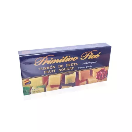 Hiszpański tradycyjny Turron marcepanowo owocowy 200g