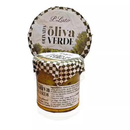 Hiszpańska pasta kanapkowa z zielonych oliwek Tapenade Olivada