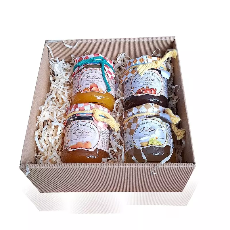 Hiszpański zestaw dżem&oacute;w w 4 smakach