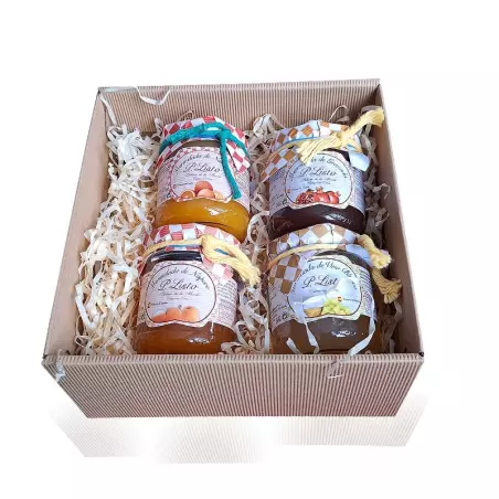 Hiszpański zestaw dżem&oacute;w w 4 smakach