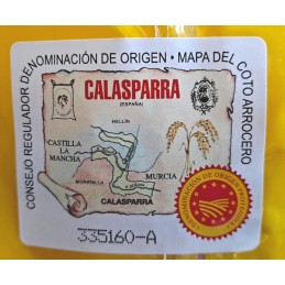 Hiszpański tradycyjny ryż do Paella Calasparra drobnoziarnisty 1kg