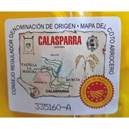 Hiszpański tradycyjny ryż do Paella Calasparra drobnoziarnisty 1kg