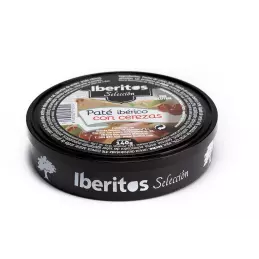 Hiszpański pasztet z mięsa wieprzowego Iberico z dodatkiem wiśni