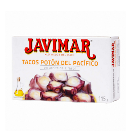 Owoce morza z Hiszpanii Tacos kawałki kałąmarnicy pacyficznej w sosie