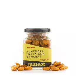 Hiszpańskie oryginalne migdały Marcona z Baharat  słoik 150g