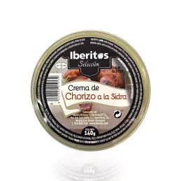 Hiszpański oryginalny pasztet z chorizo z dodatkiem cydru
