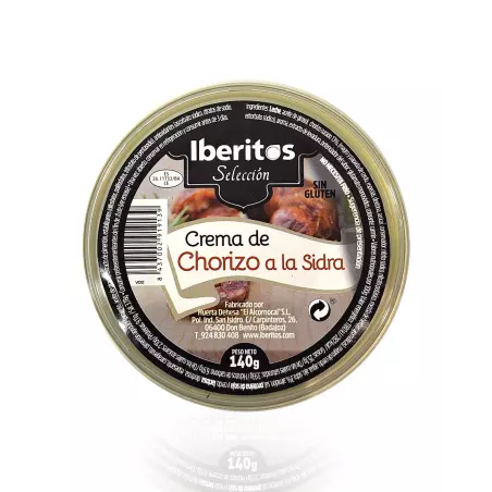 Hiszpański oryginalny pasztet z chorizo z dodatkiem cydru