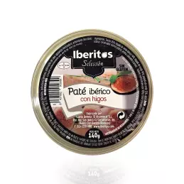 Hiszpański oryginalny pasztet z mięsa wieprzowego z dodatkiem figi