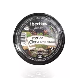 Hiszpański oryginalny pasztet z jelenia z borowikami
